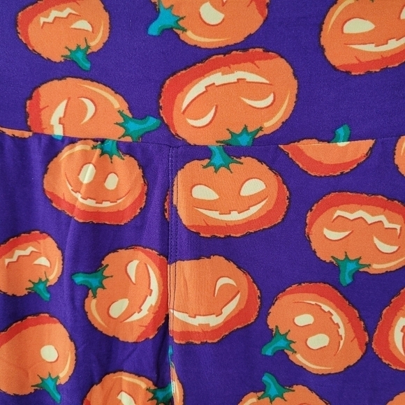 NWT LuLaRoe Simply Comfortable Tween Halloween Pants One Size See Measurements - Picture 4 of 10